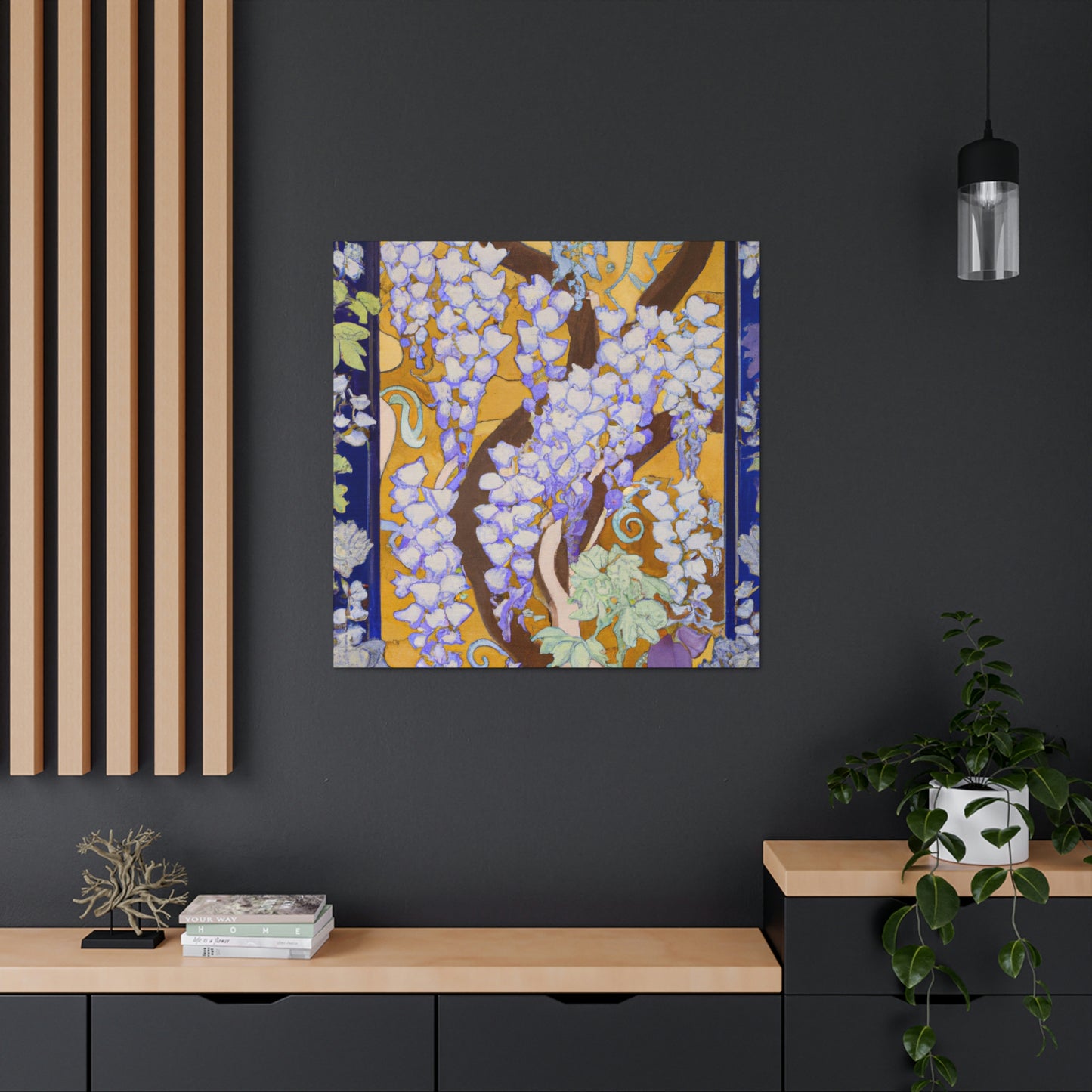 "Wisteria in Wonderland" - Canvas