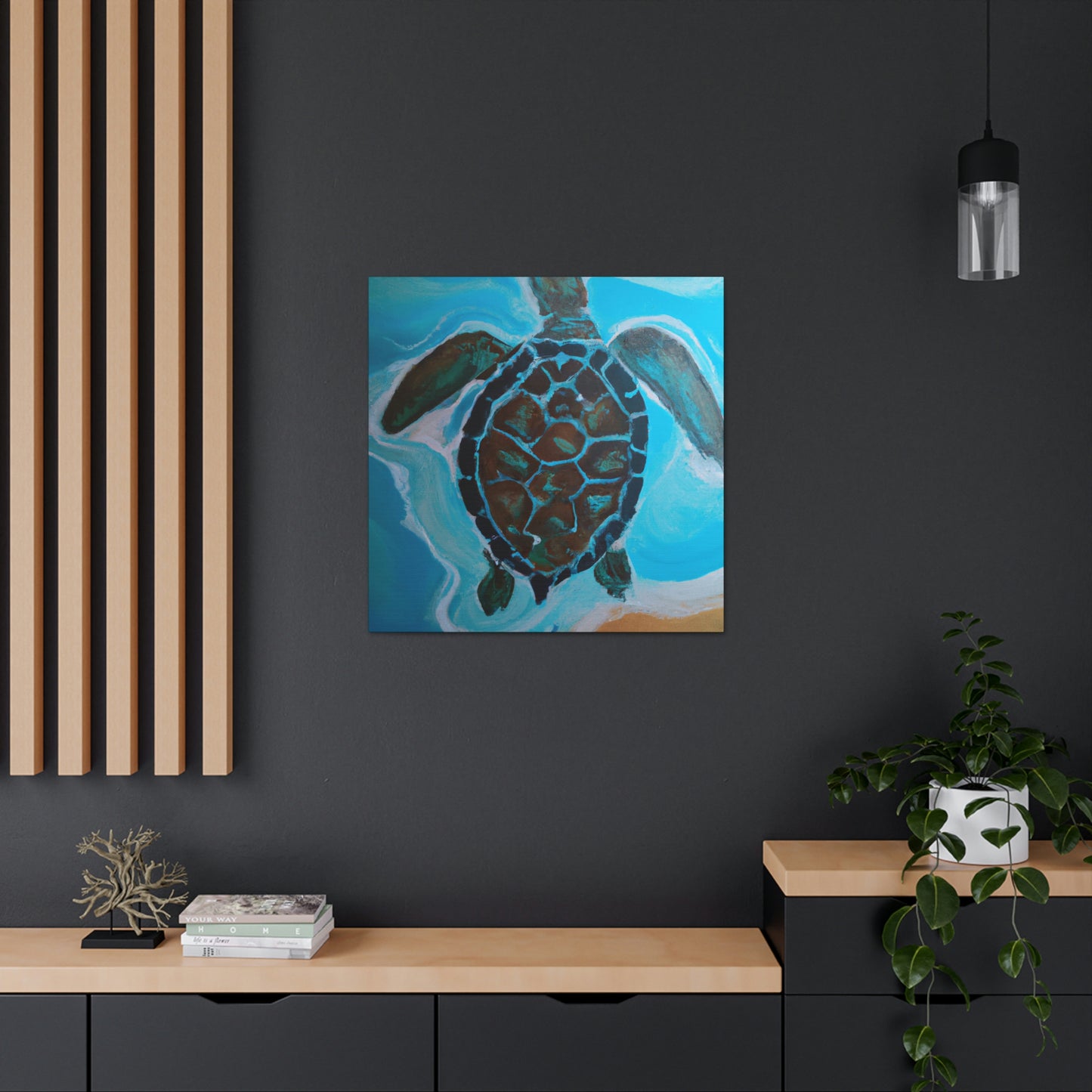 Sea Turtle: Inspire - Canvas