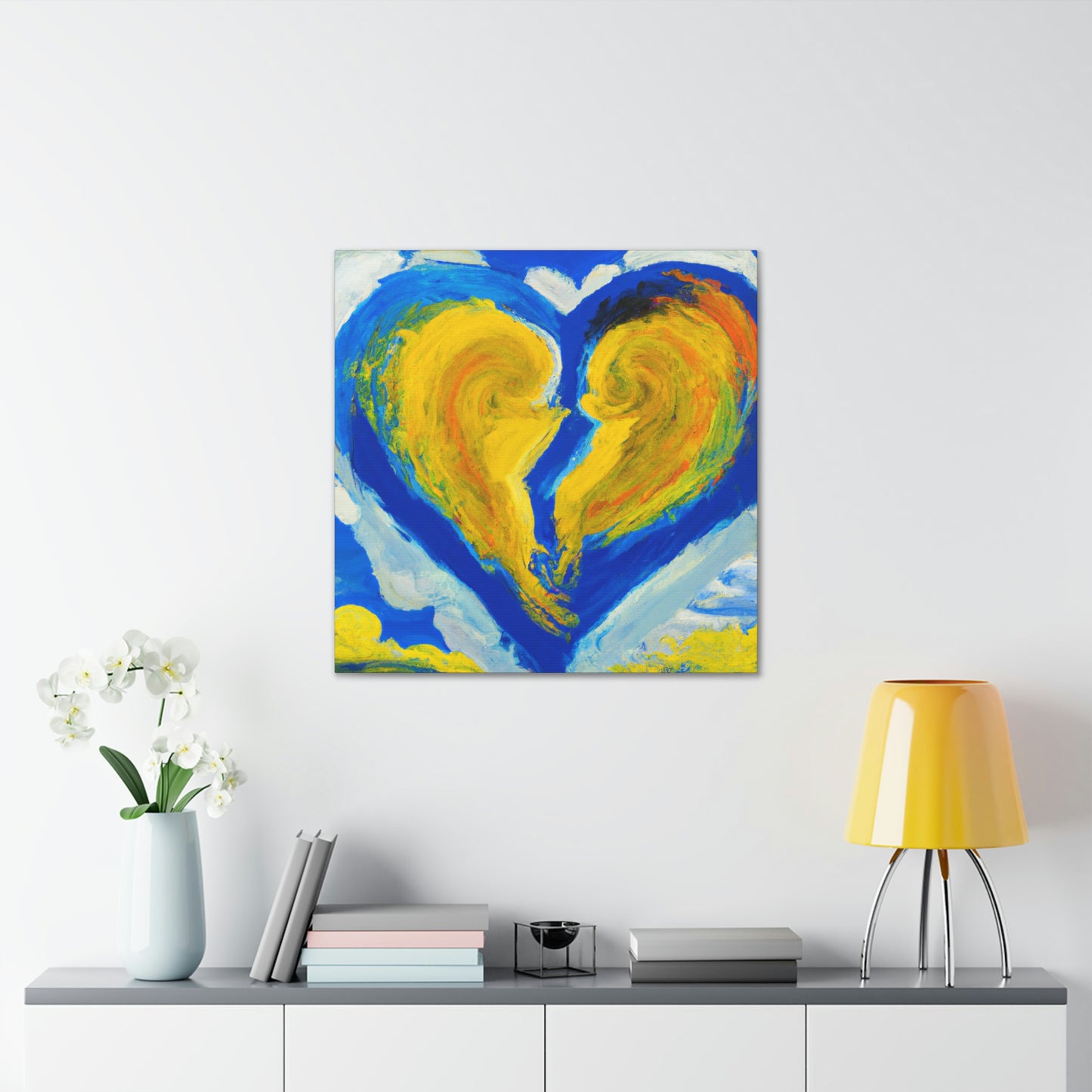 Heart Shaped Dreaming - Canvas