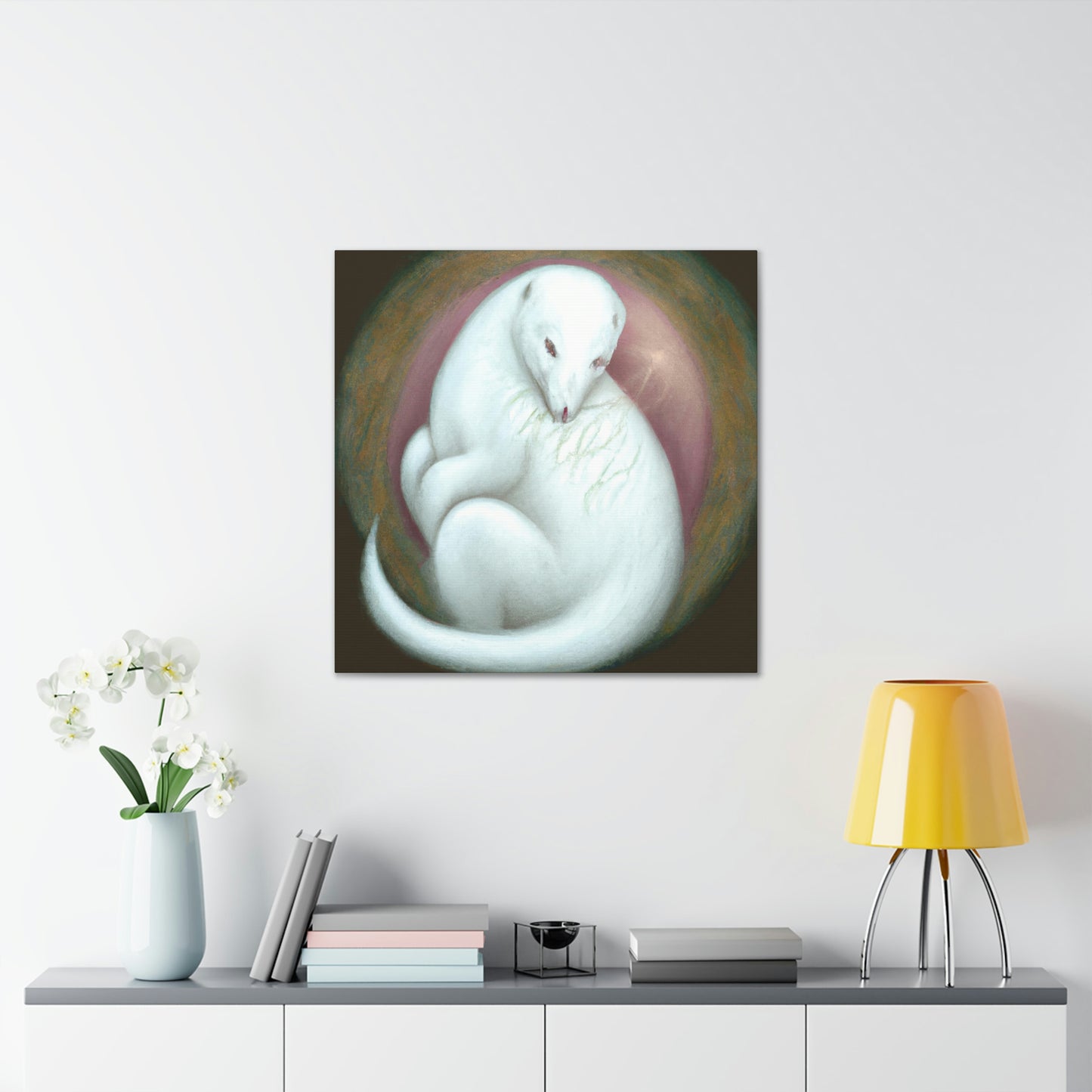 Ermine in Eternity - Canvas