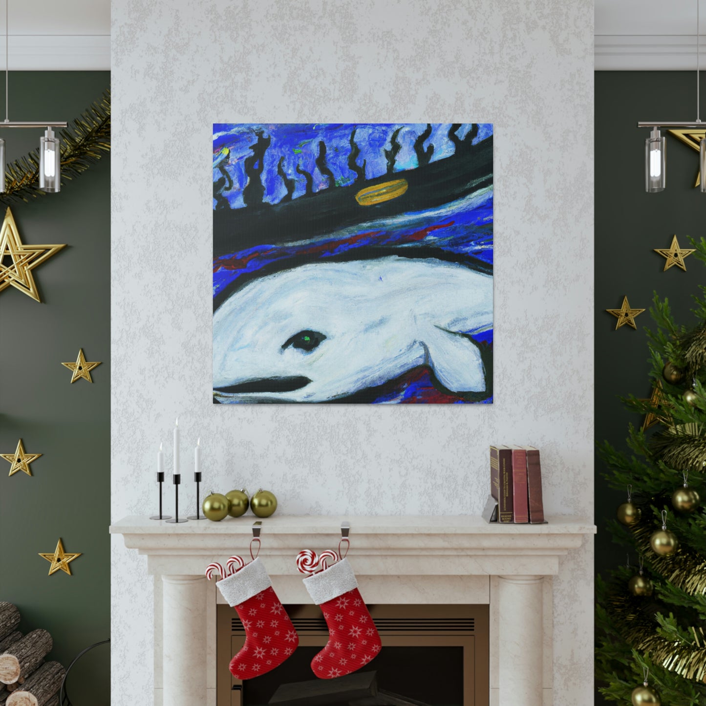 Bowhead Whale Majesty. - Canvas