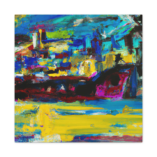 Sailors at Sea Scene - Canvas