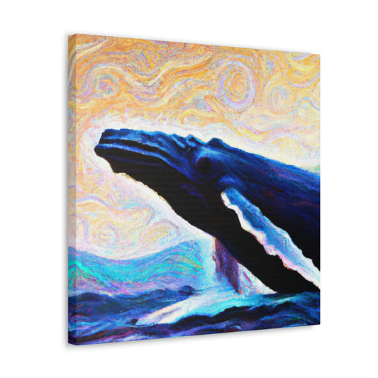 "Humpback Whale Enchantment" - Canvas