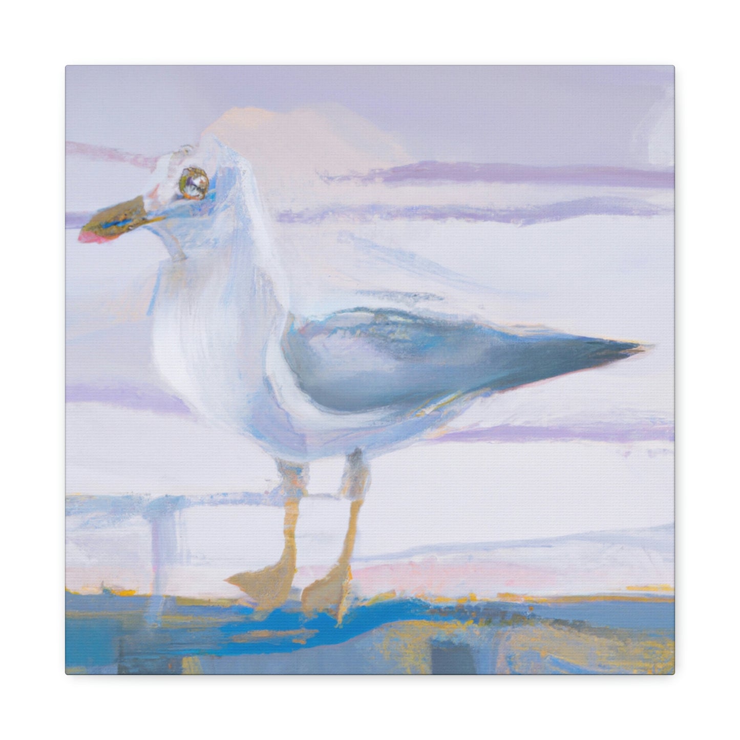 Sea's Glorious Gull - Canvas