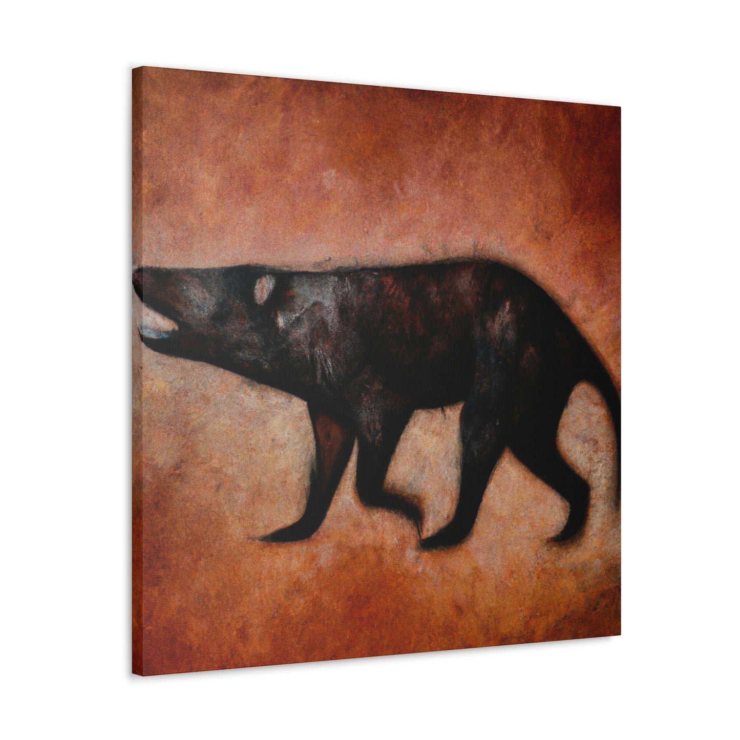 "Tasmanian Devil: Abstract" - Canvas