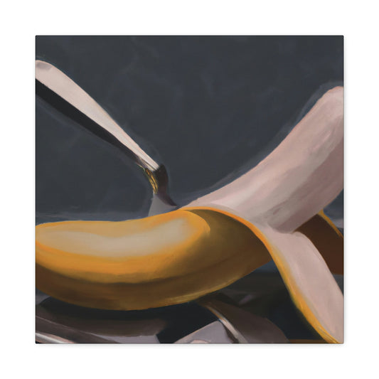 Bananna in Hyperrealism - Canvas