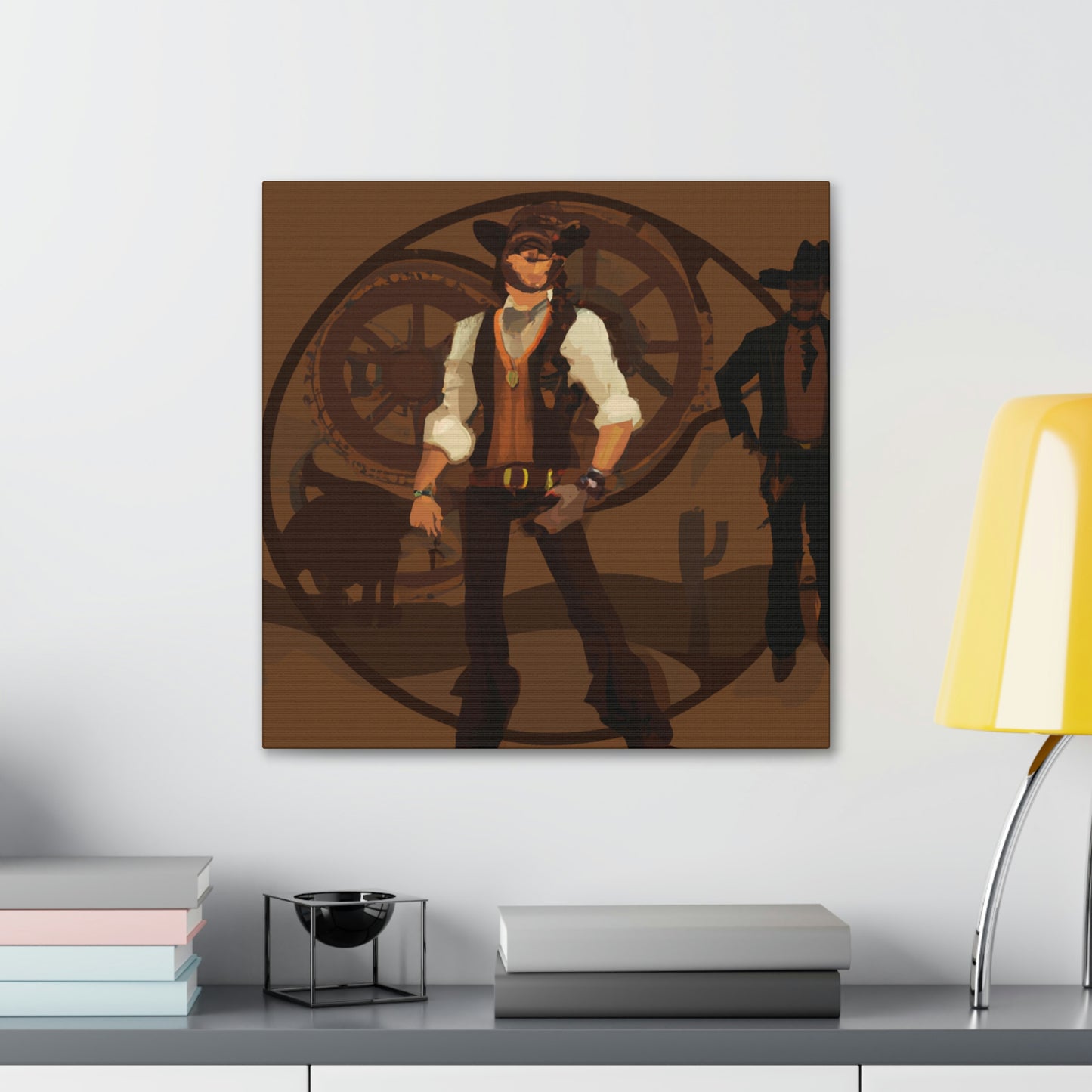 Ranch Hand Steampunked - Canvas