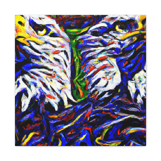 "Bald Eagles In Flight" - Canvas