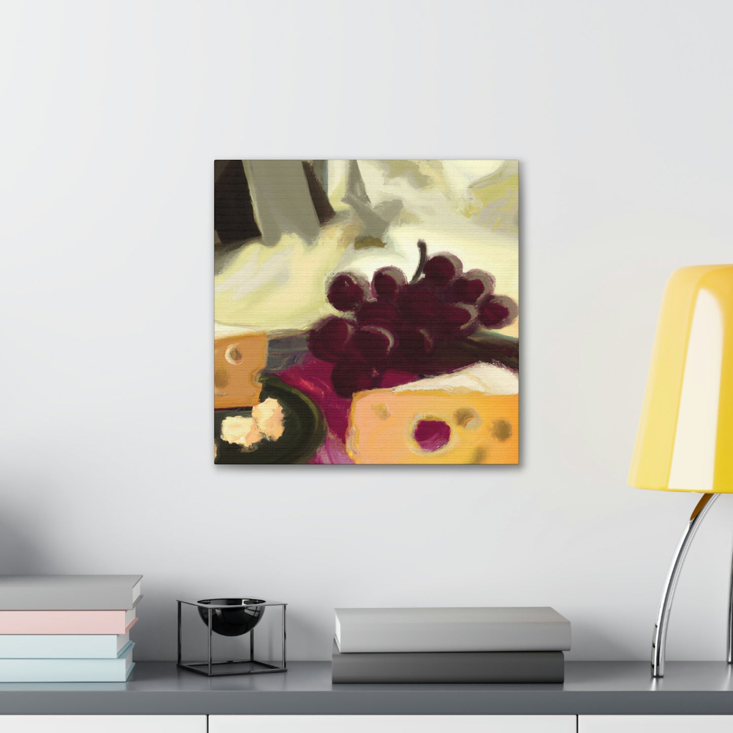 Cheese and Grapes Dream - Canvas