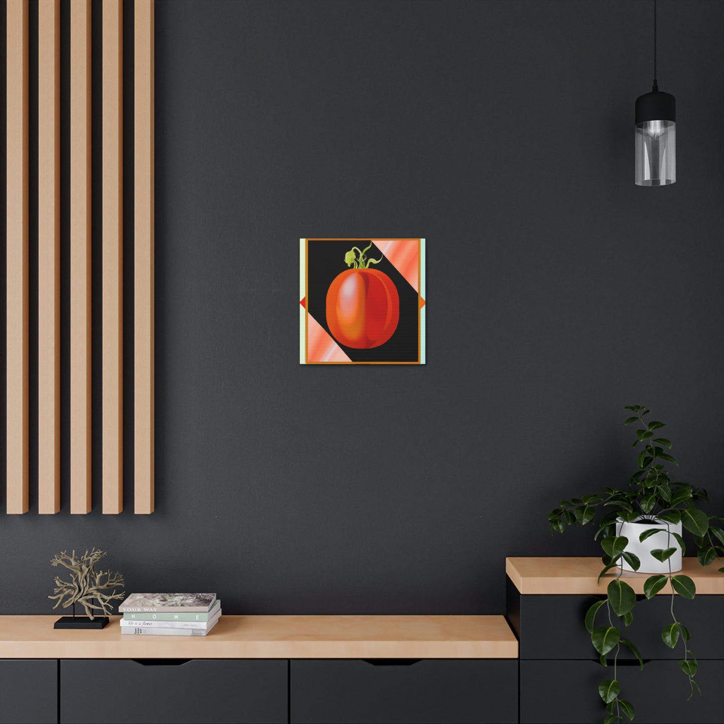 "Tomato Stardust Bouquet" - Canvas