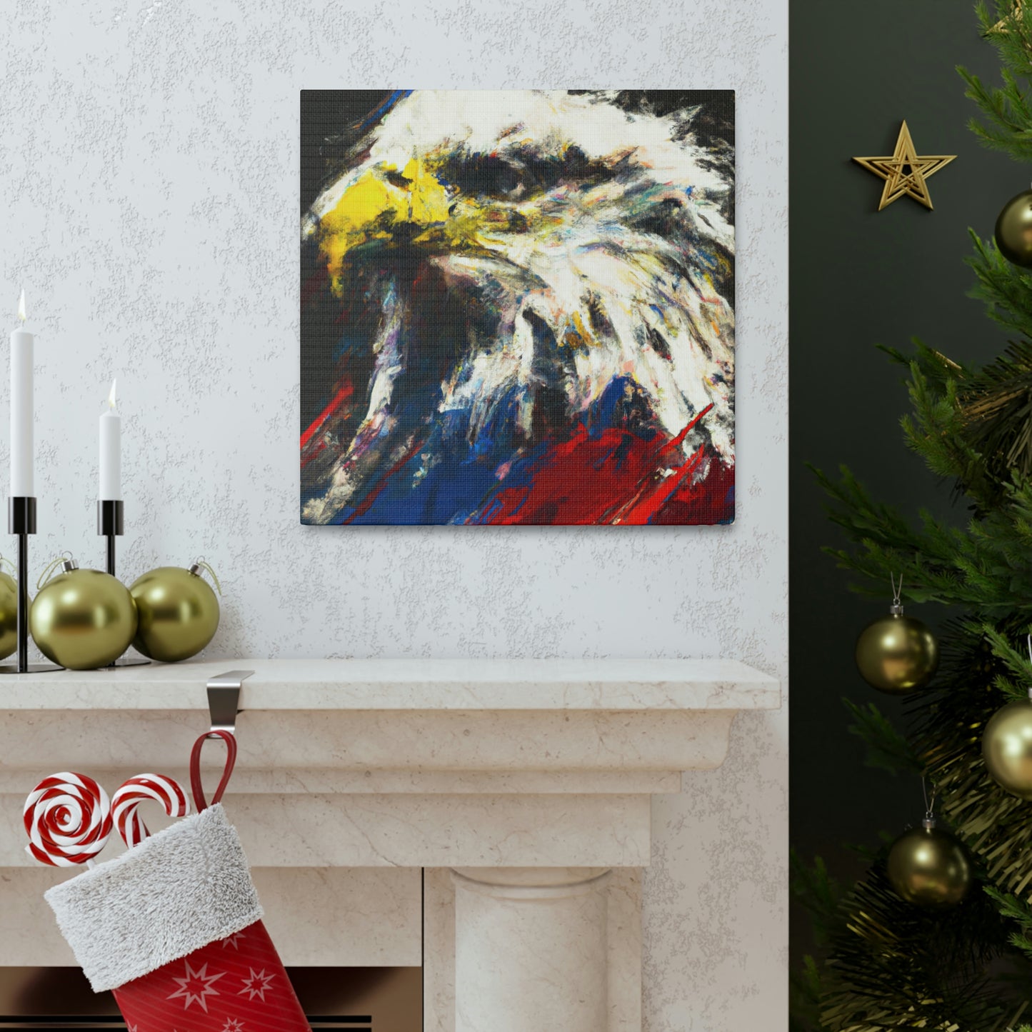 "Eagle in Emotionality" - Canvas