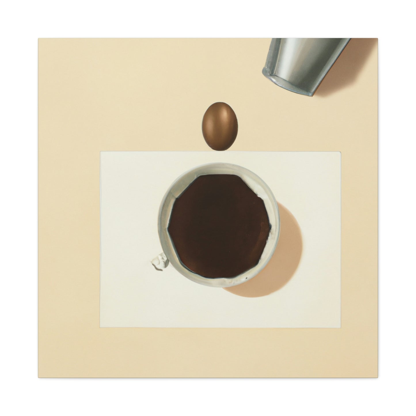 Coffee Simplified Art - Canvas