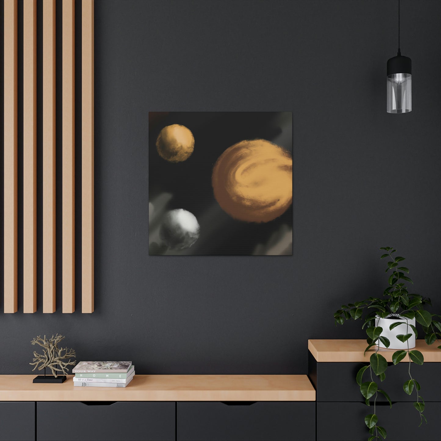 Planets in Technicolor - Canvas