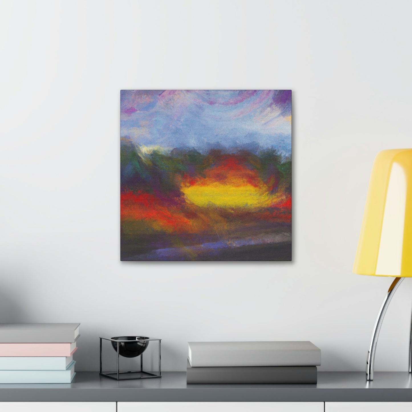 Dawn of Floral Beauty - Canvas