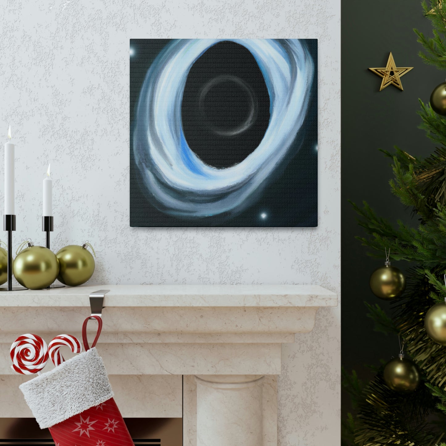 Black Hole Wonderment - Canvas