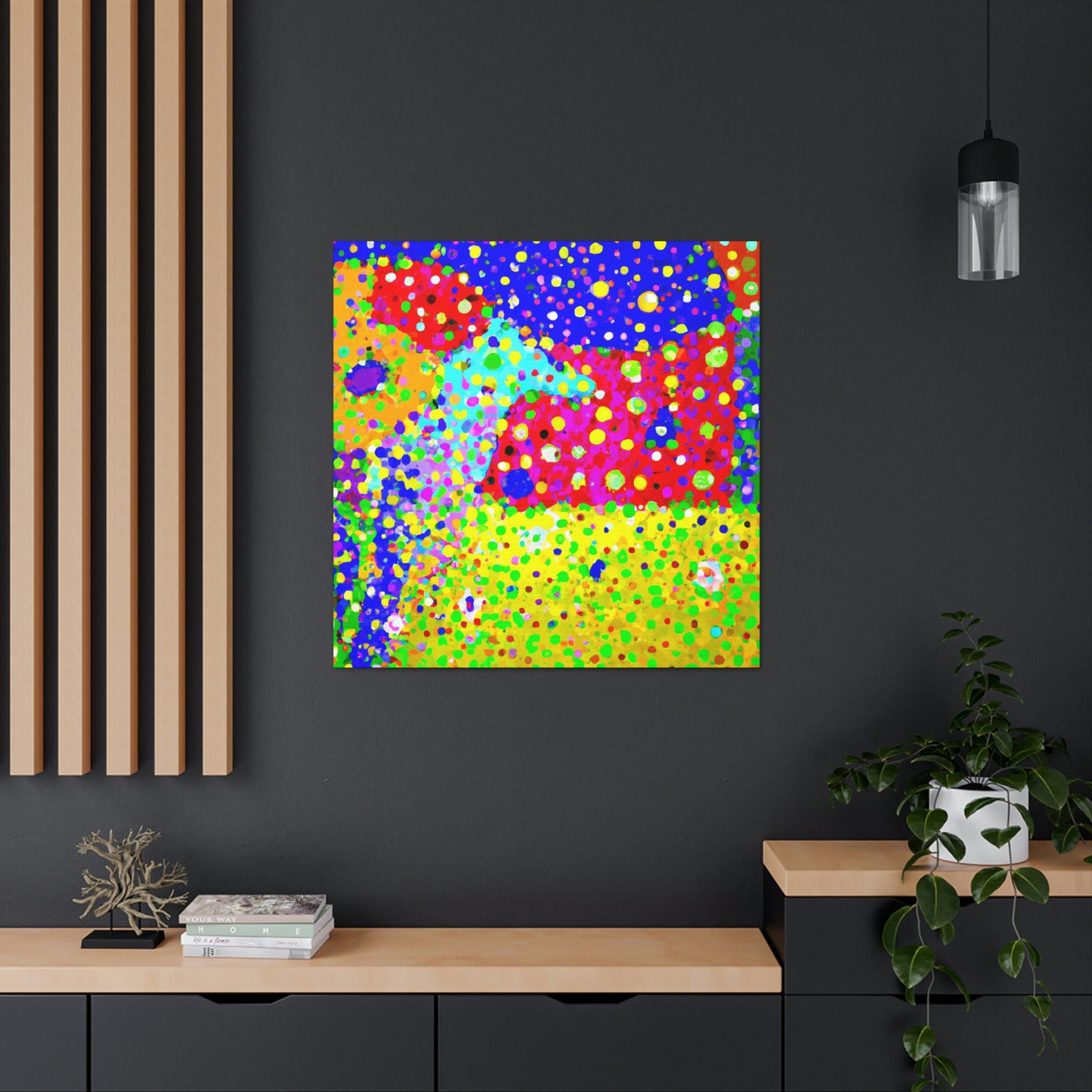 Fauvism in Pointillism - Canvas