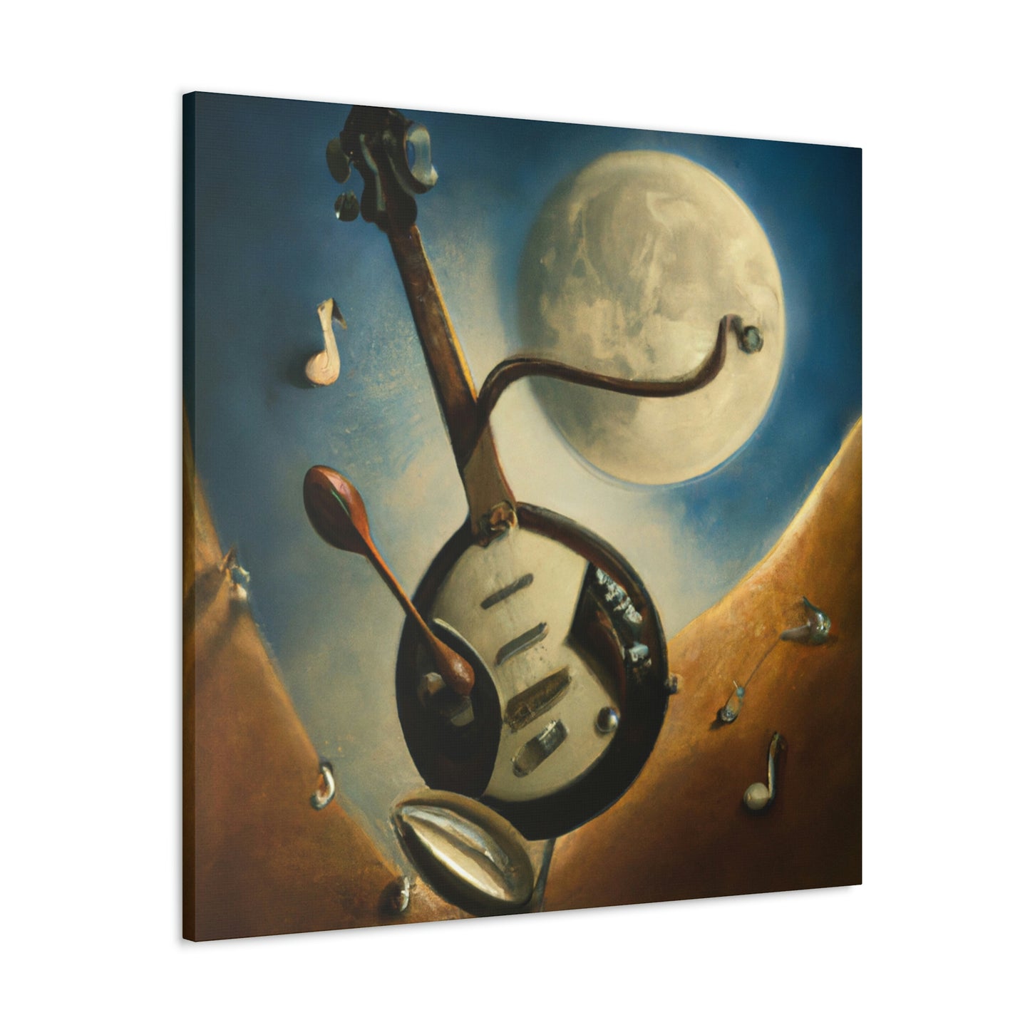 Banjo in Dreamland - Canvas