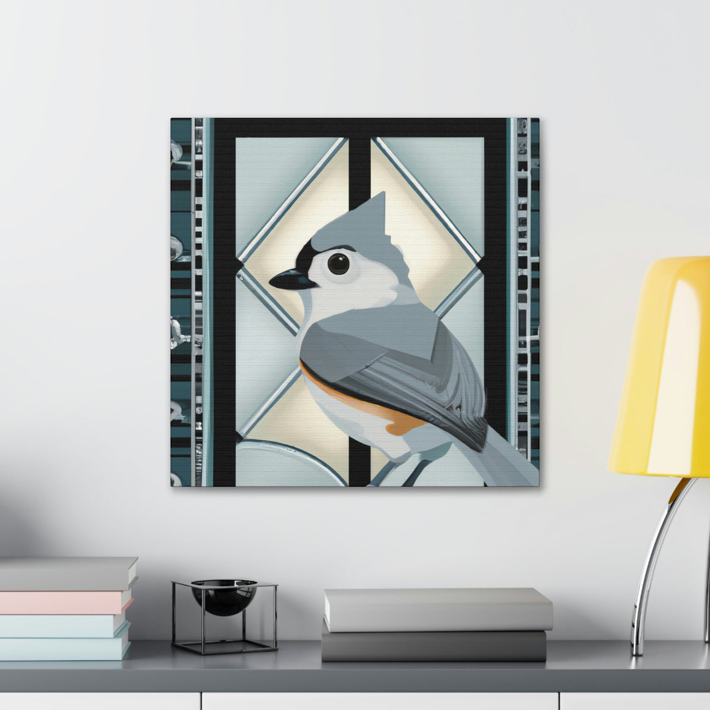 "Tufted Twenties Titmouse" - Canvas