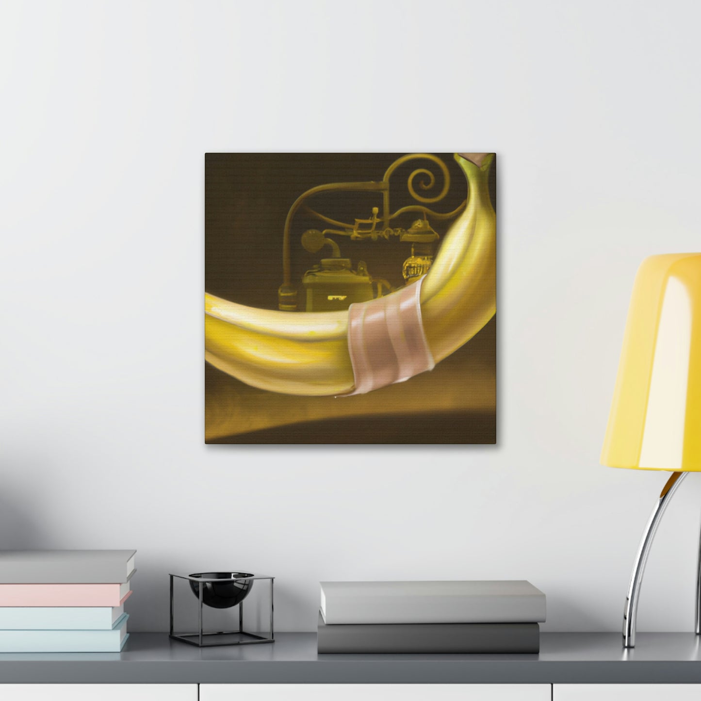 Banana in Steampunkland - Canvas