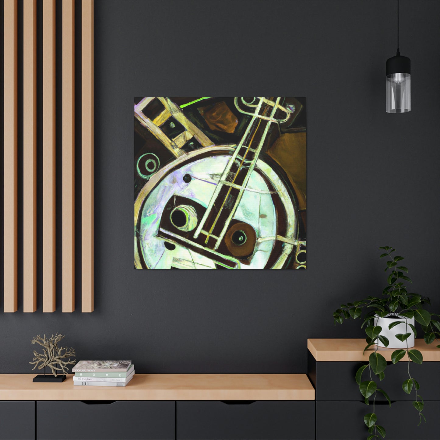 Banjo Melody Dreamscape - Canvas