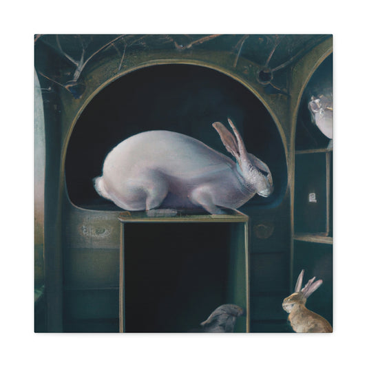 Rabbit in Realism - Canvas