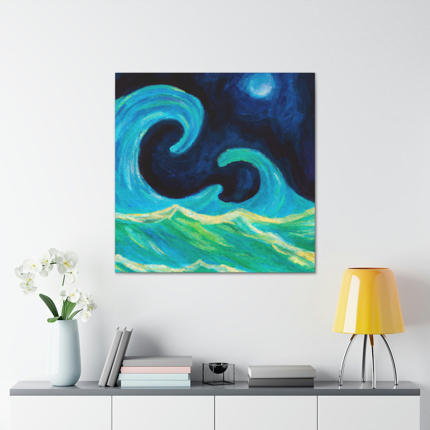 "Sea of Rippling Waves" - Canvas