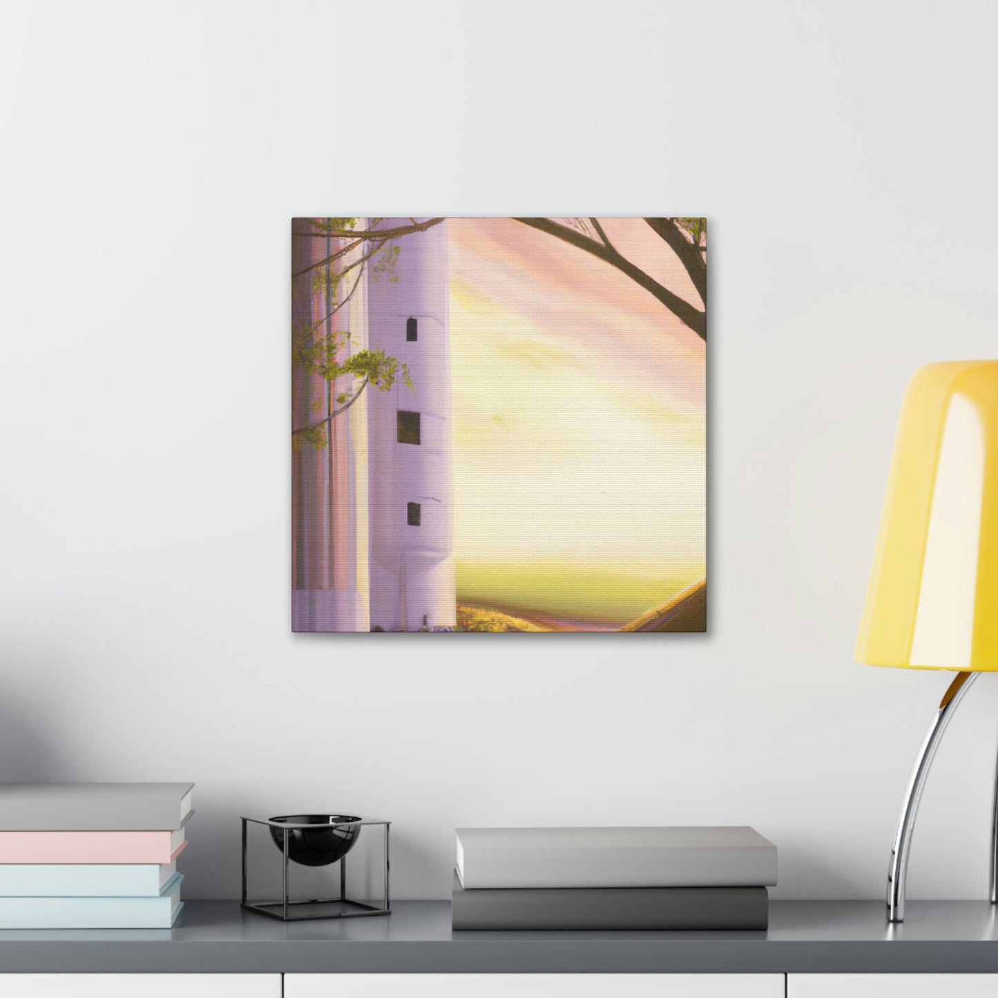 Silo In Splendor - Canvas