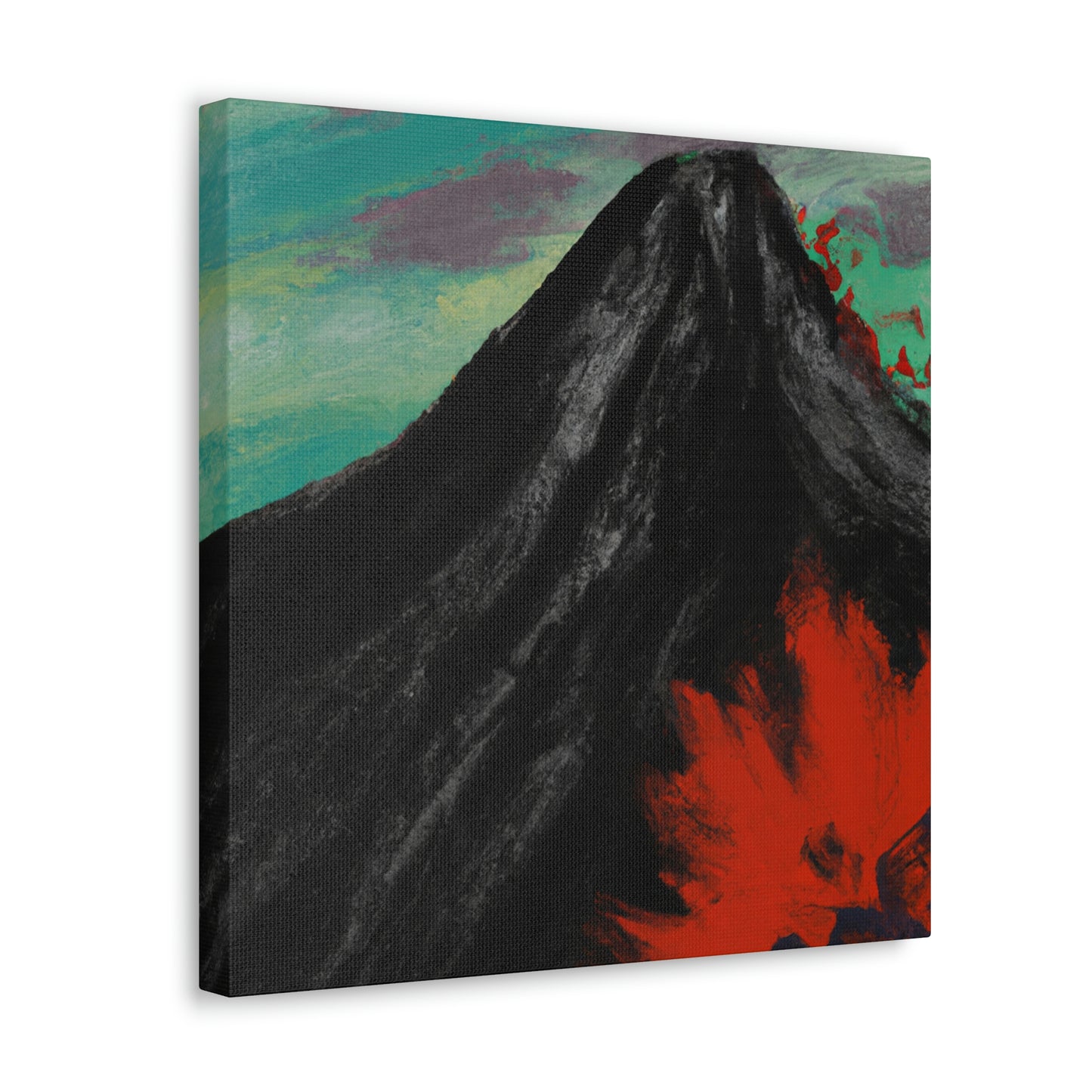 Volcano in Eruption - Canvas