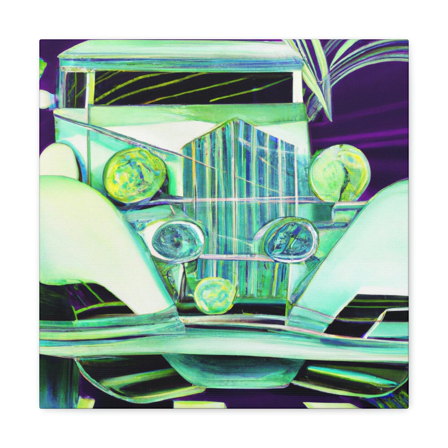 "Vintage Automobile Regalia" - Canvas