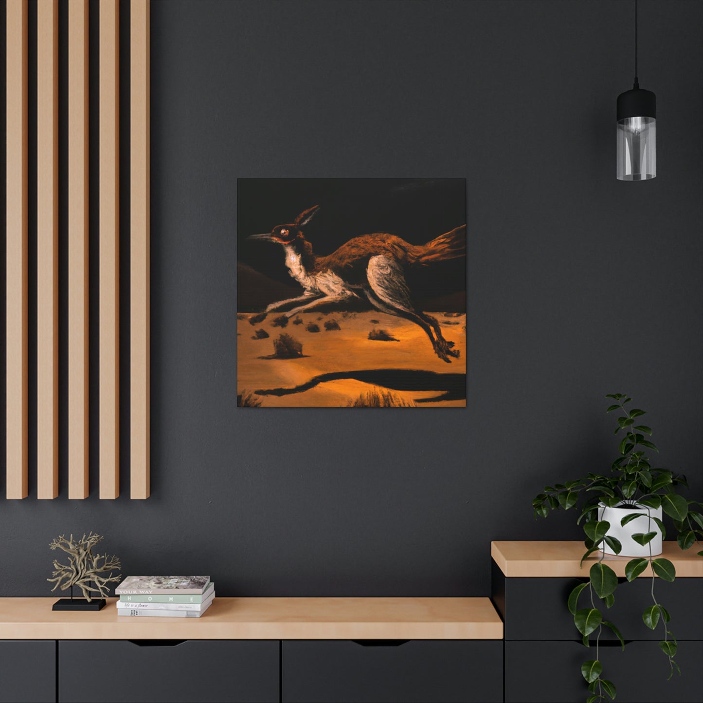 Fast and Fearless Roadrunner - Canvas