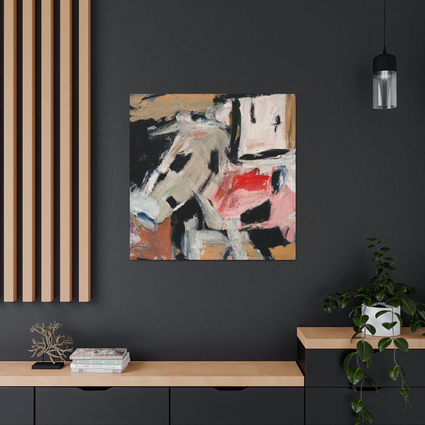 Cavalryman in Motion - Canvas