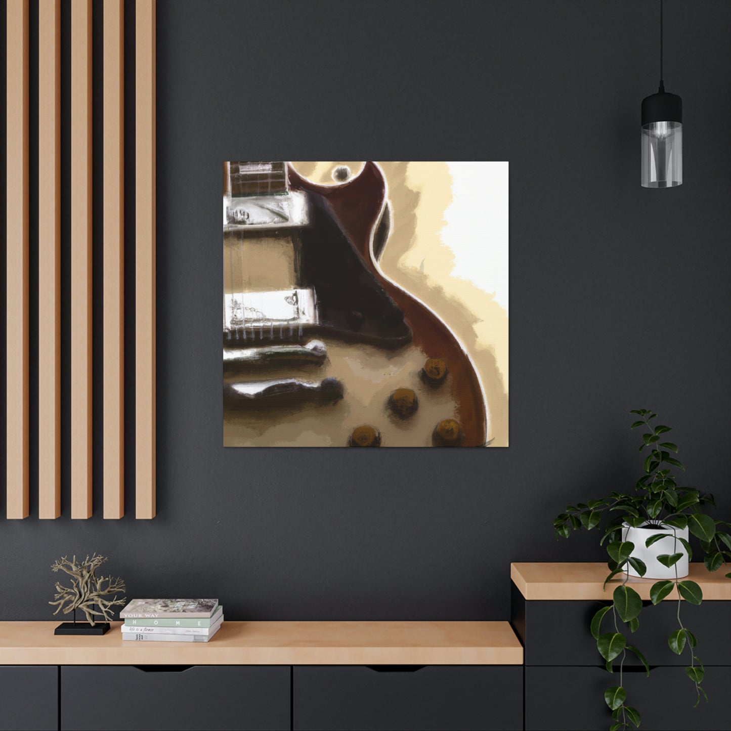 Gibson in Digital Art - Canvas