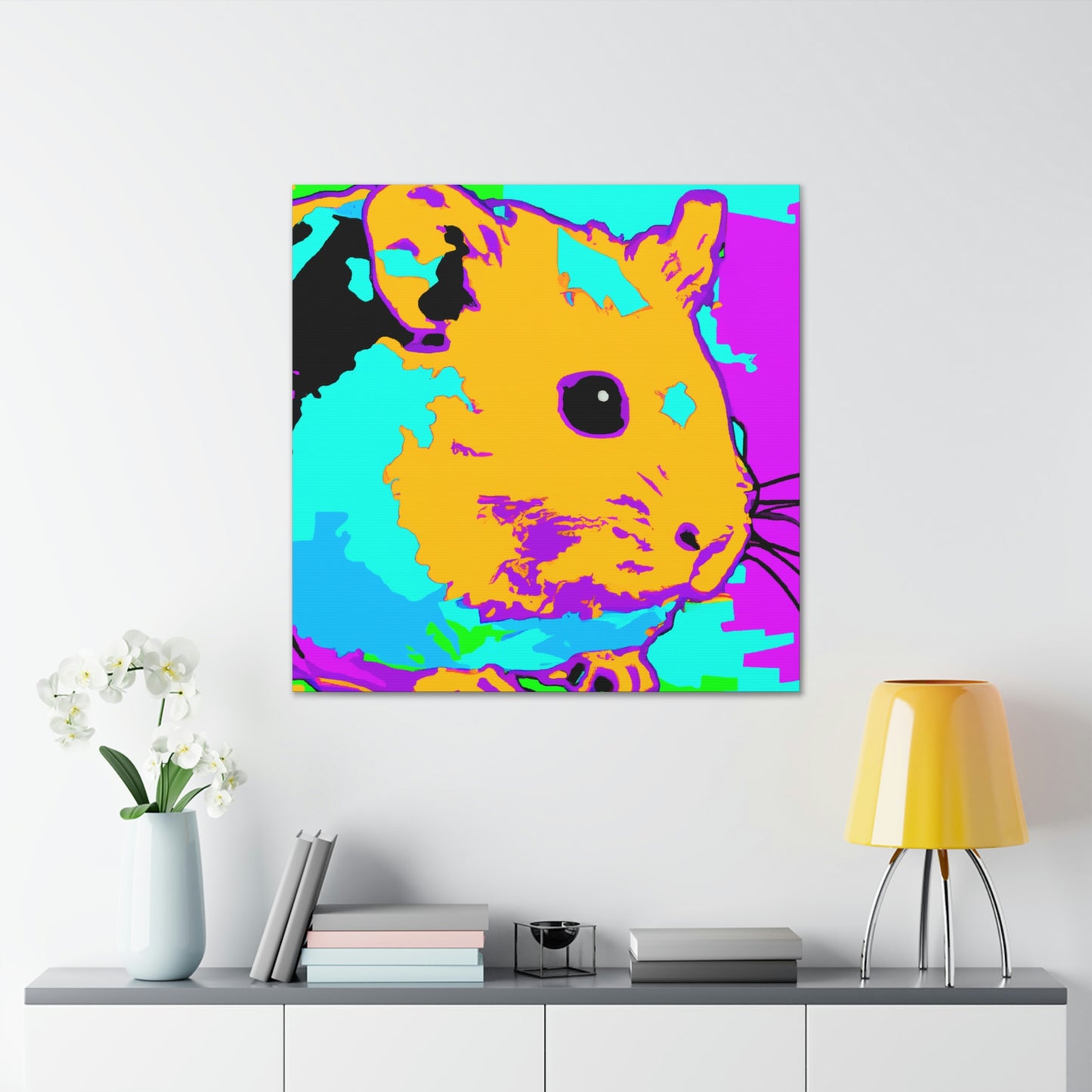 Hamsters in Minimalism - Canvas