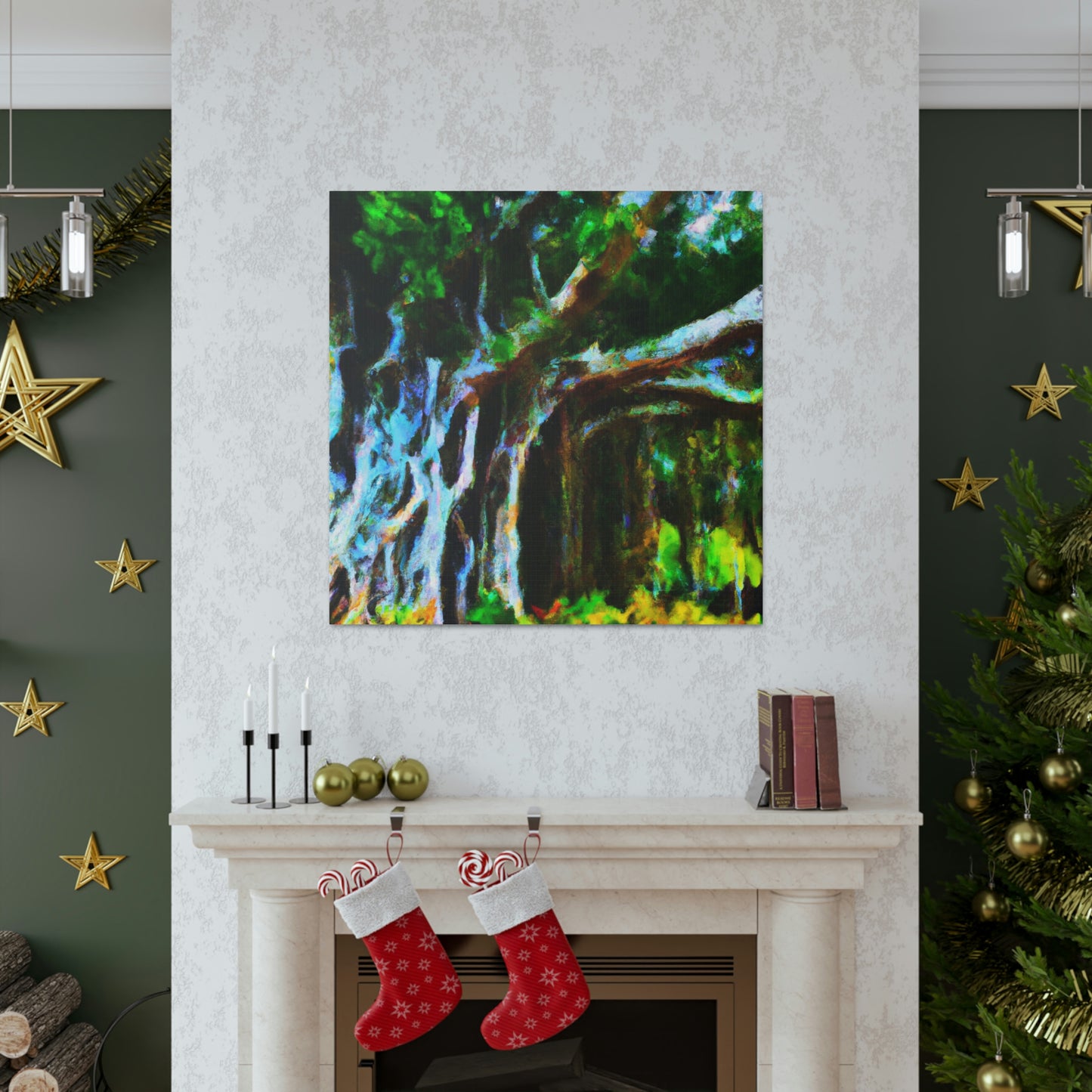 "Banyan Tree Elegance" - Canvas