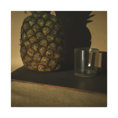 Pineapple in Pantone - Canvas