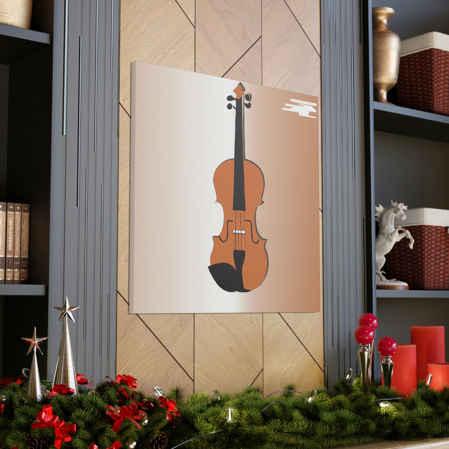 "Violin in Reflection" - Canvas