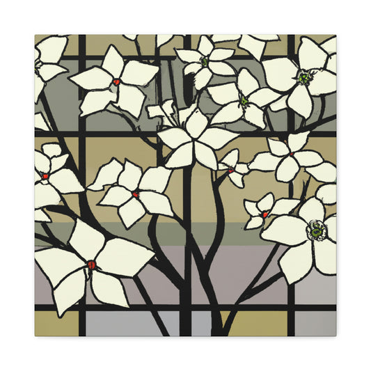 "Spear of Dogwood Blossoms" - Canvas