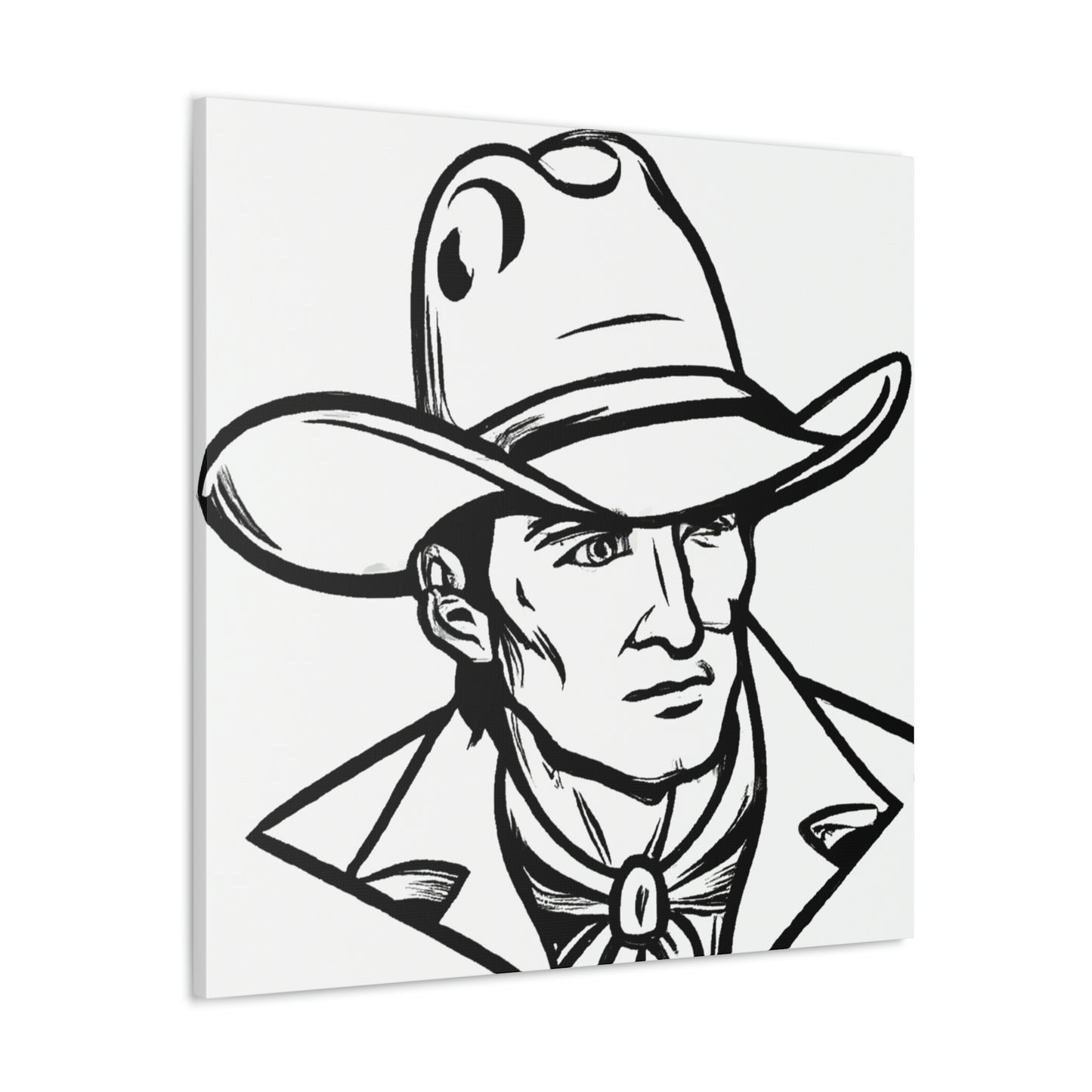 Cowboy Hat Neoclassicism - Canvas