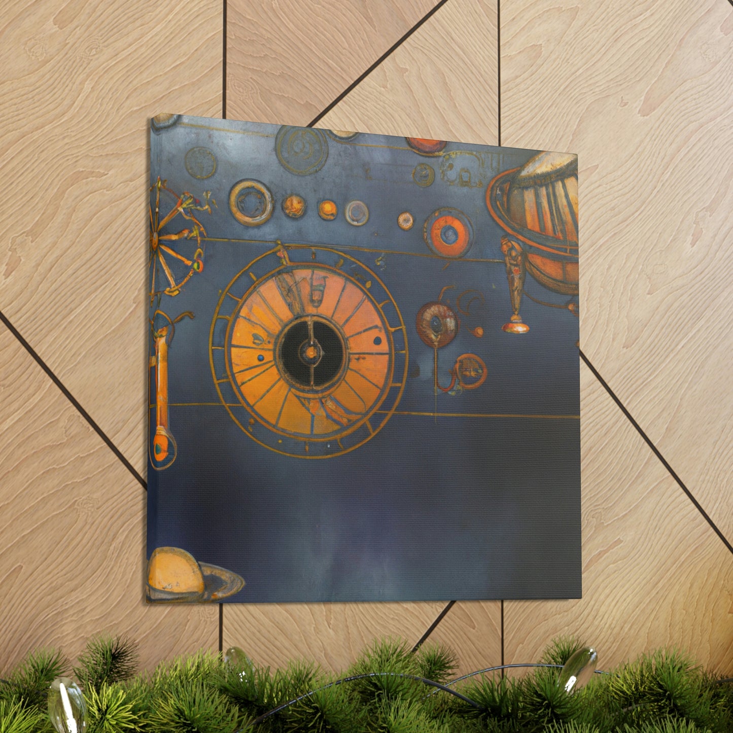 Steampunk Solar Sky - Canvas