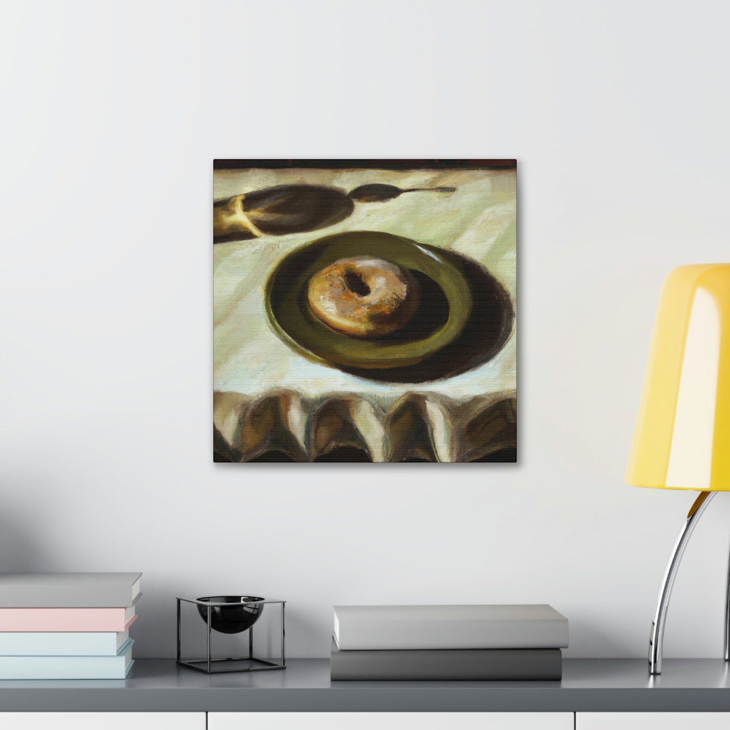 A Sweet Delightful Doughnut - Canvas