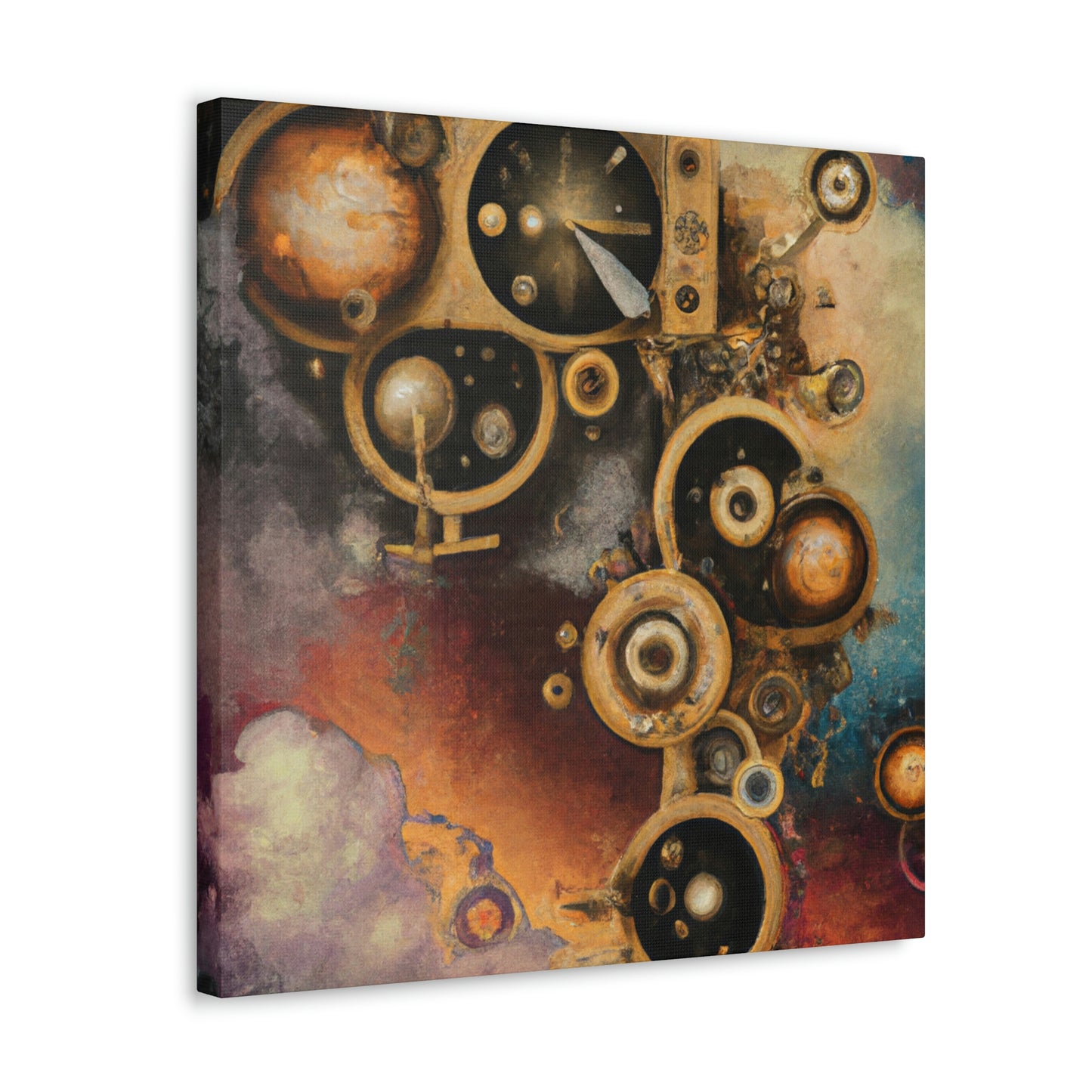 Levitating Nebula Wonders - Canvas