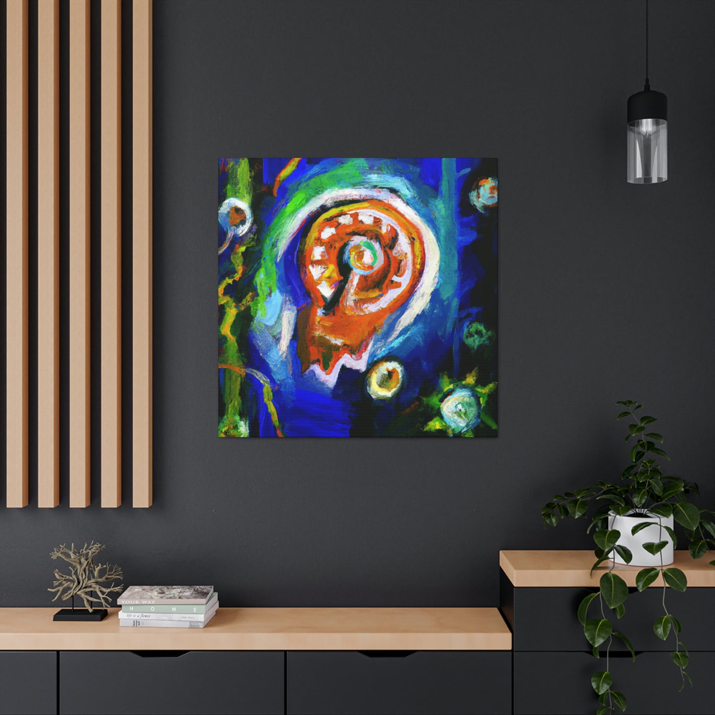 Organic Biology Within - Canvas