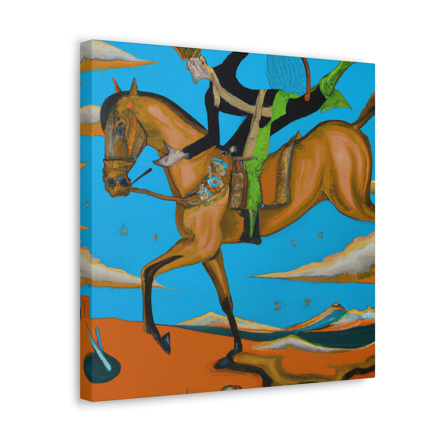 Cavalryman's Dream Vision - Canvas