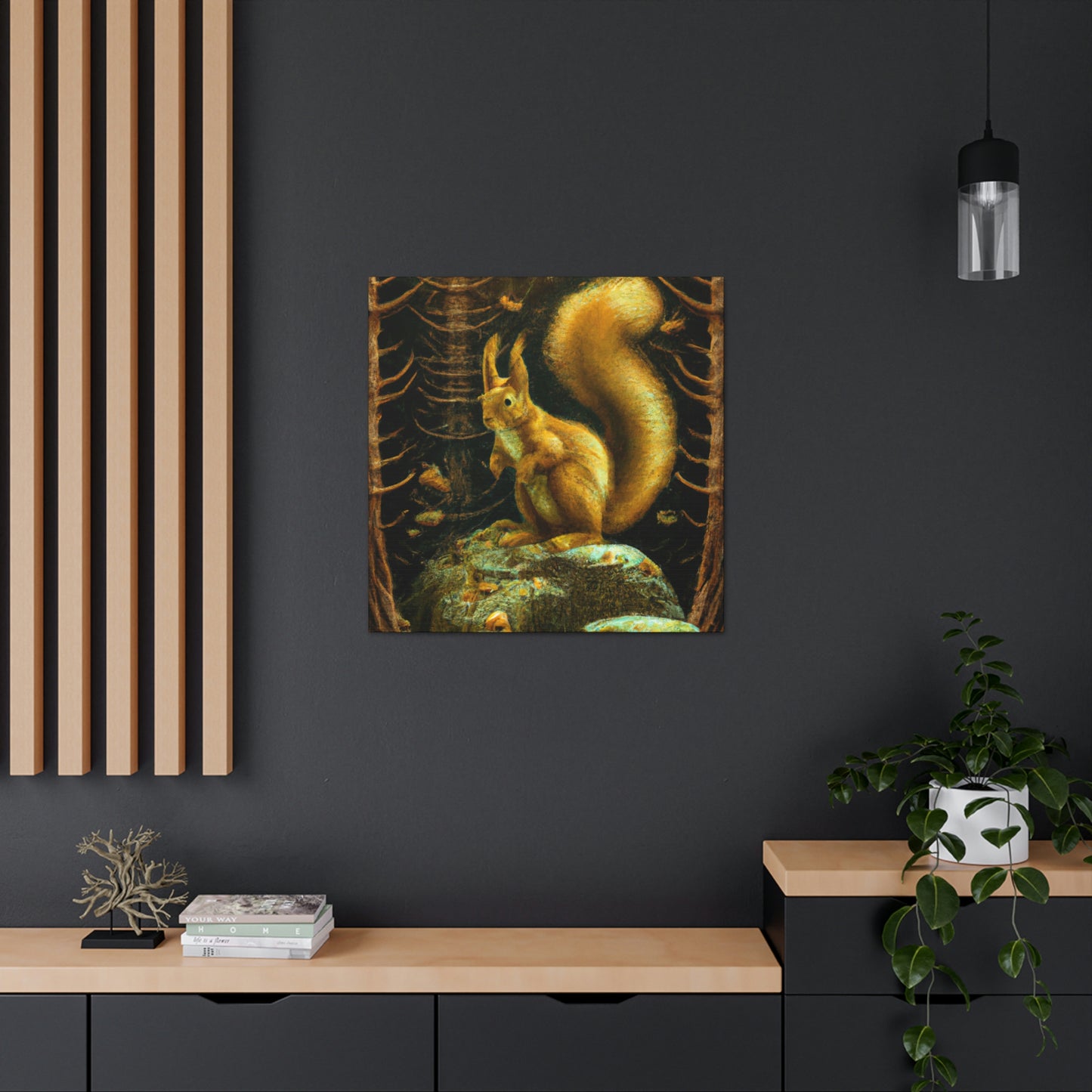 Squirrels in Splendor - Canvas