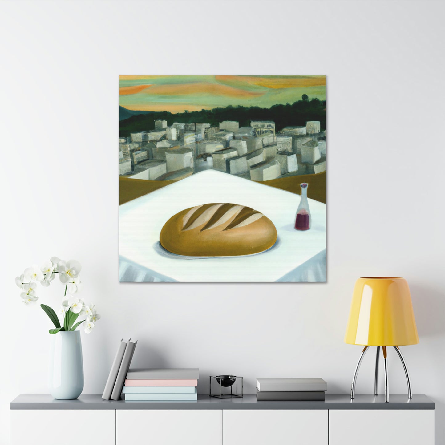 "Bread of Sublimity" - Canvas