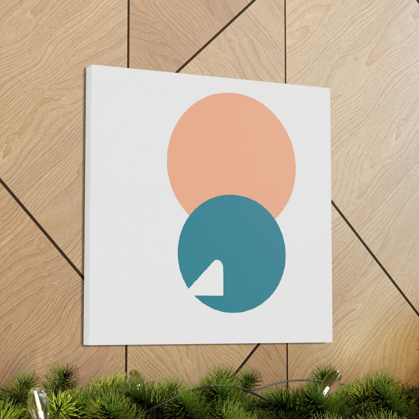 "Peaceful Minimalist Calm" - Canvas