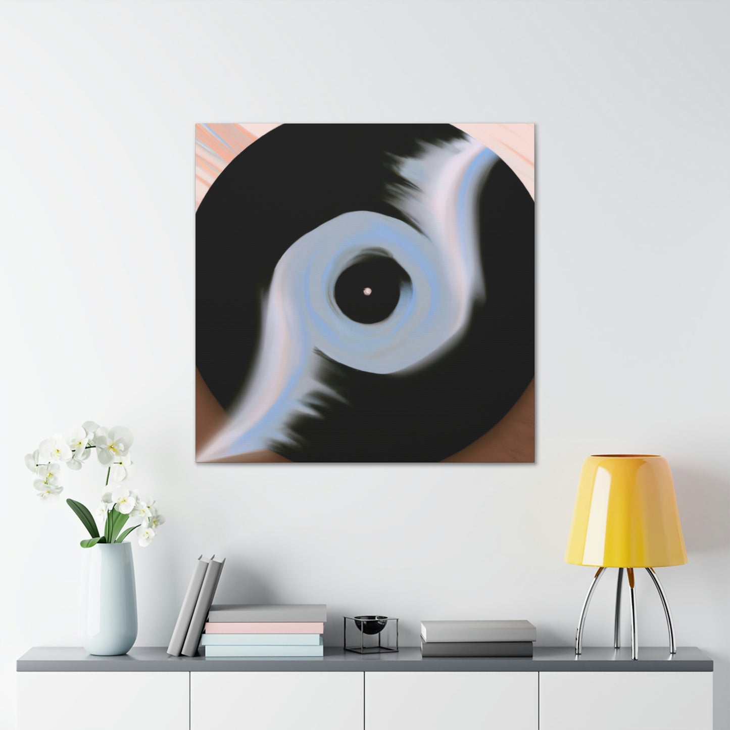 Vinyl Record Melodies - Canvas