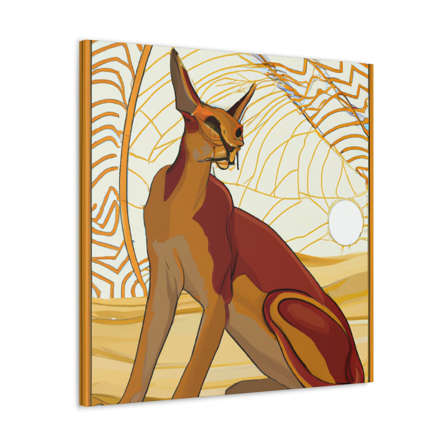 Radiant Caracal Splendor - Canvas