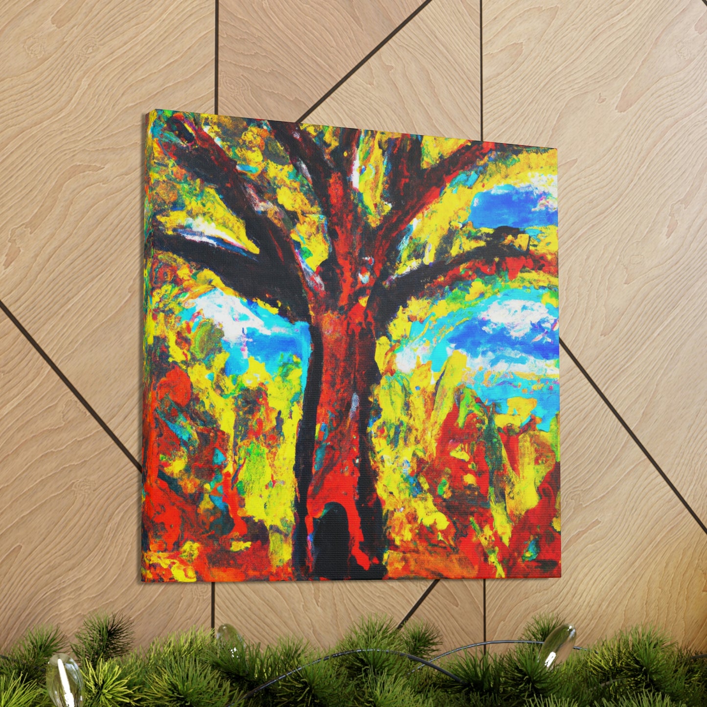 Oak Tree Reconciled - Canvas