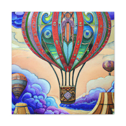 "Aerial Escapade Ballooning" - Canvas